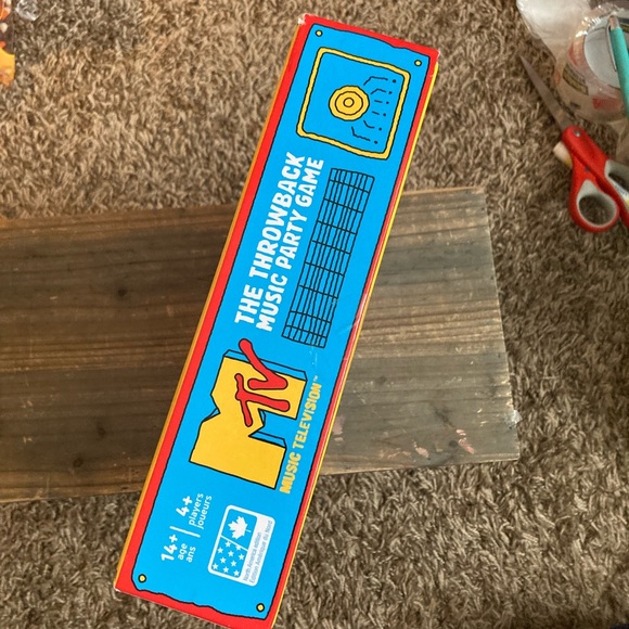 MTV Games Cco Mtv The Throwback Music Party Game New In Sealed Box
